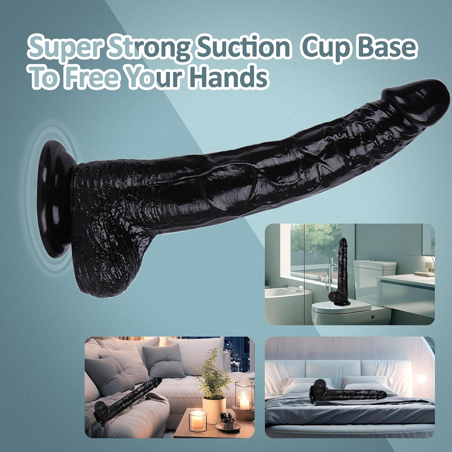 Veined Skin-Feel Dildo — view 5 of 13