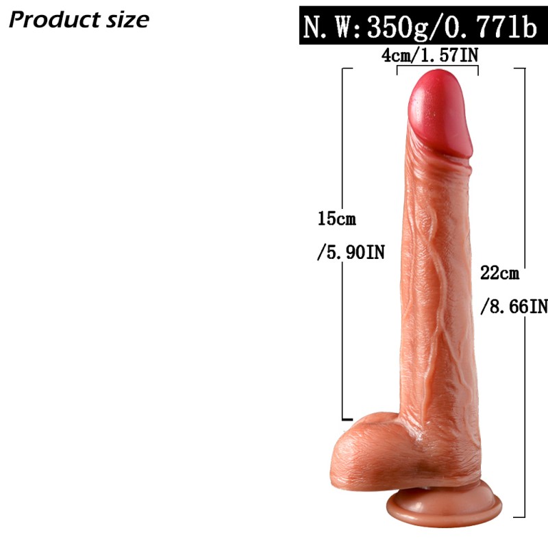 Weighted Base Realistic Dildo — view 5 of 5